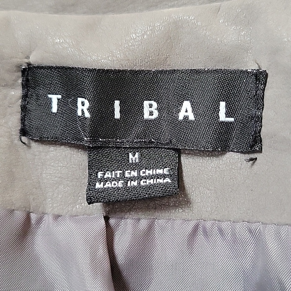 Tribal Micro Suede Jacket Size Medium - Picture 8 of 10